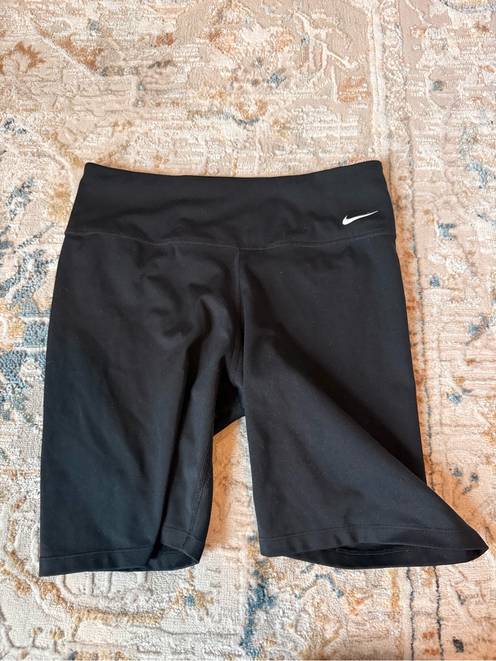 Nike Black Women's Training Bike Shorts with Swoosh